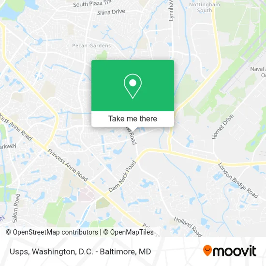 Usps map