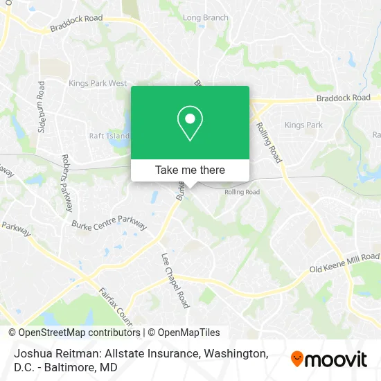 Joshua Reitman: Allstate Insurance map