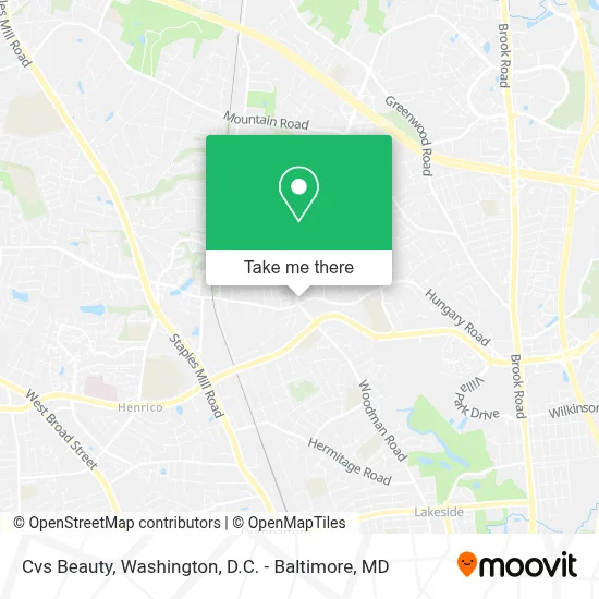 Cvs Beauty map