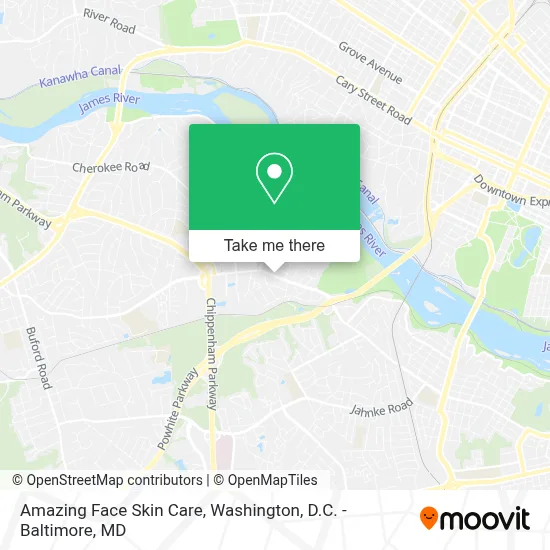 Amazing Face Skin Care map