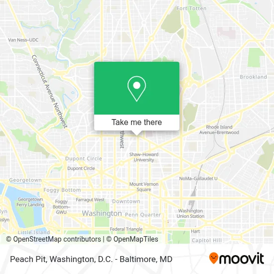 Peach Pit map