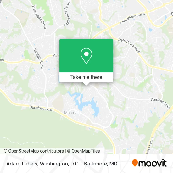Adam Labels map