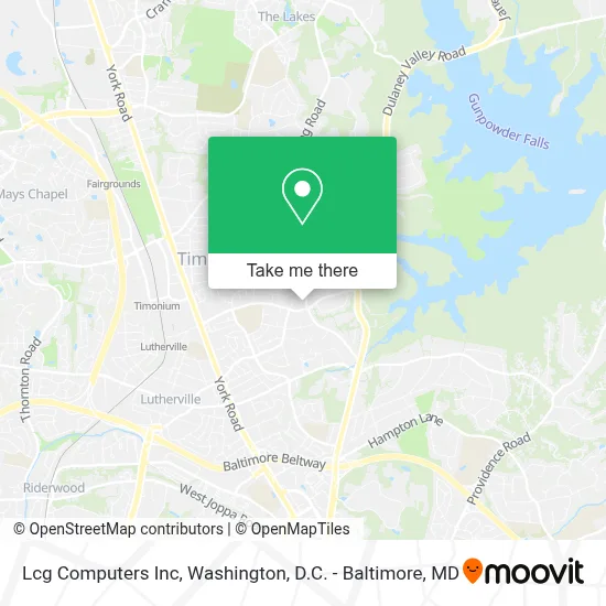 Lcg Computers Inc map