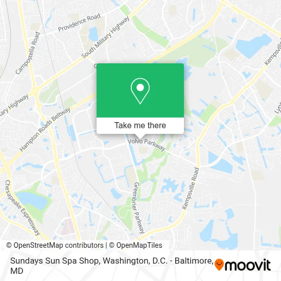 Sundays Sun Spa Shop map