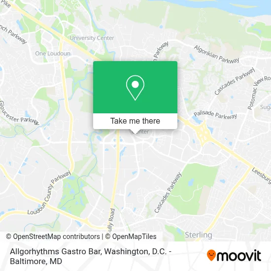 Allgorhythms Gastro Bar map