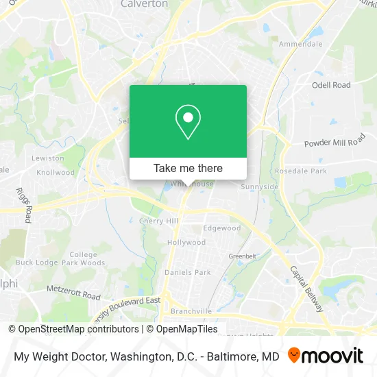 My Weight Doctor map