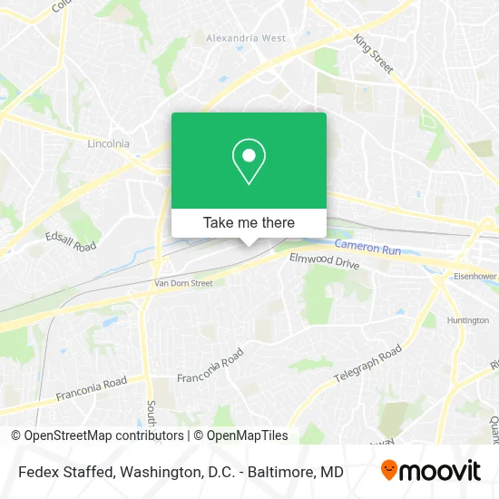 Fedex Staffed map