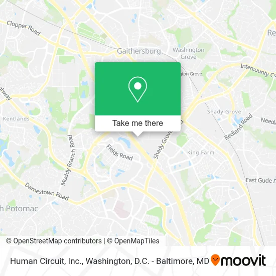 Human Circuit, Inc. map