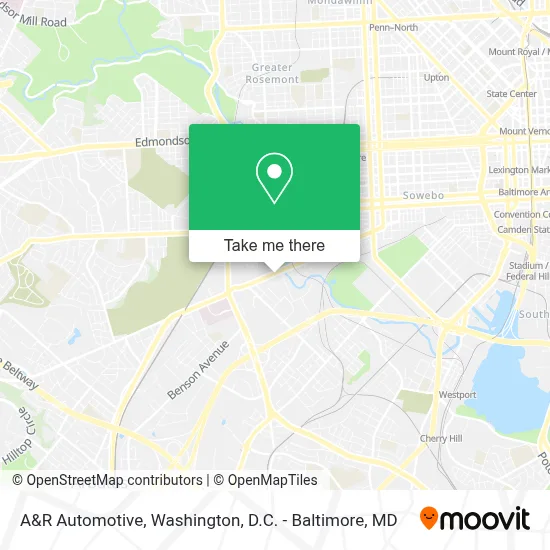 A&R Automotive map