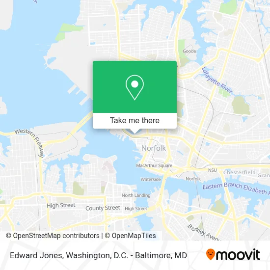 Edward Jones map