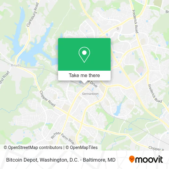 Bitcoin Depot map