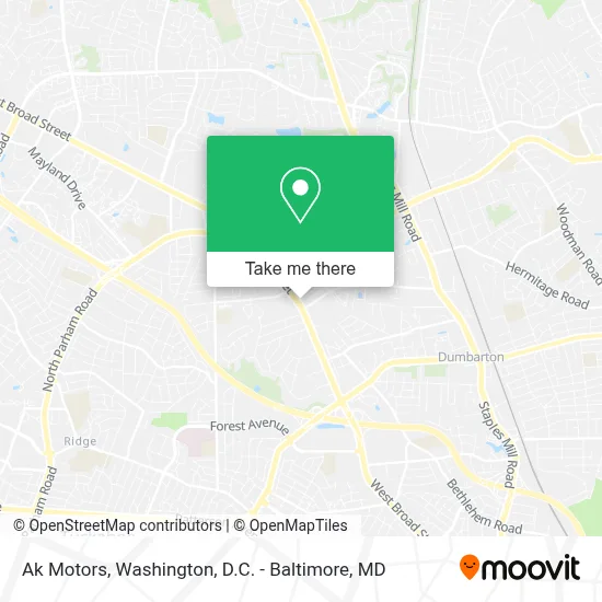 Ak Motors map