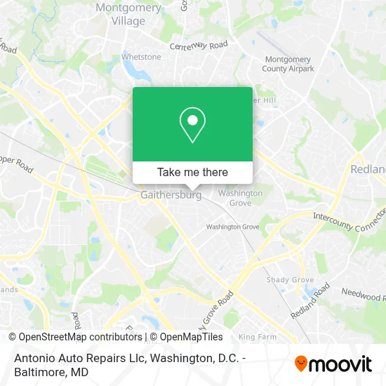 Antonio Auto Repairs Llc map