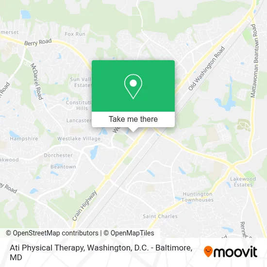 Ati Physical Therapy map