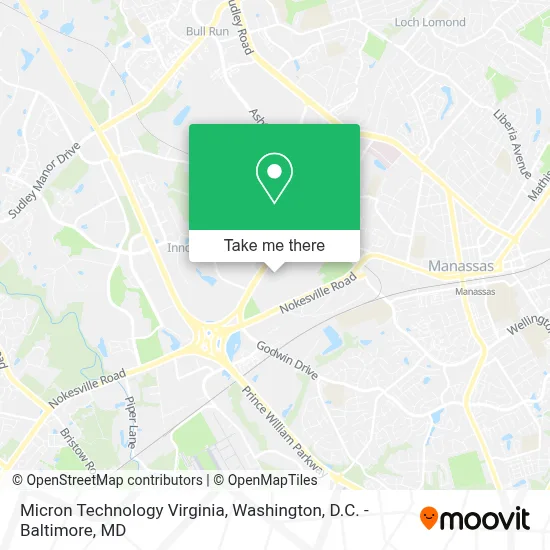 Micron Technology Virginia map