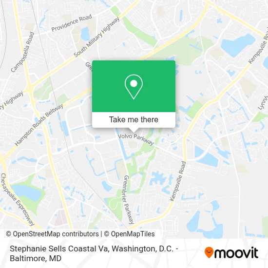 Stephanie Sells Coastal Va map
