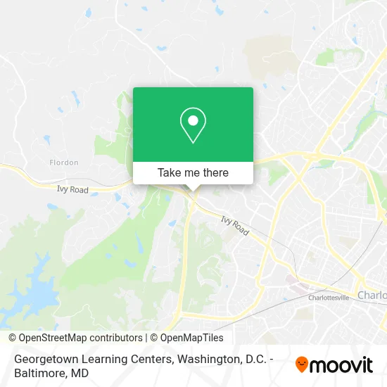 Georgetown Learning Centers map