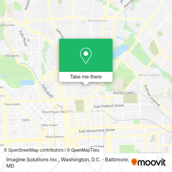 Imagine Solutions Inc. map