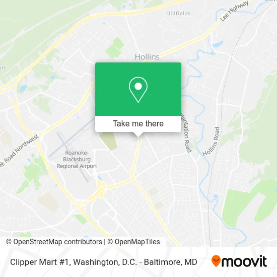 Clipper Mart #1 map