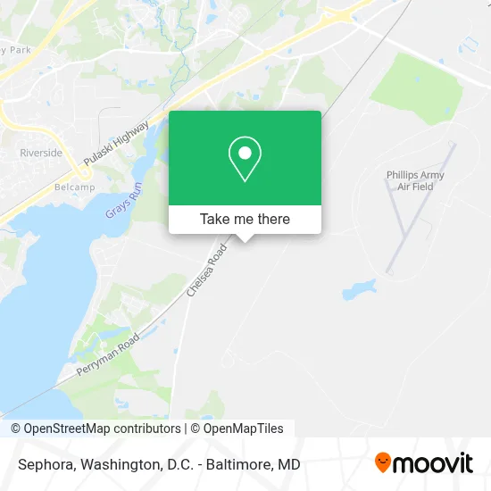 Sephora map