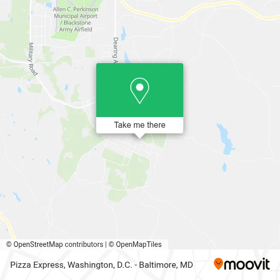 Pizza Express map