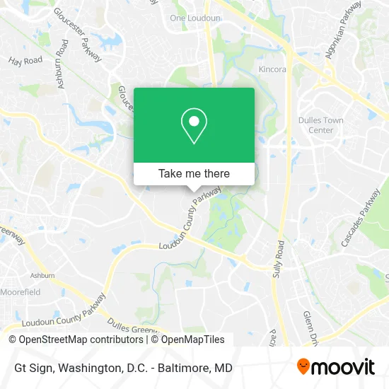 Gt Sign map