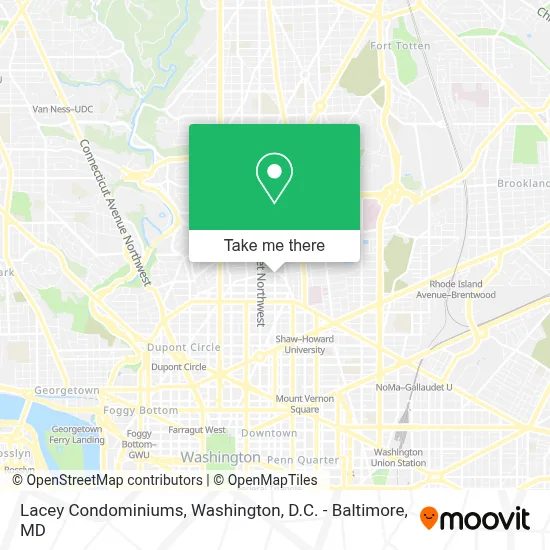 Lacey Condominiums map
