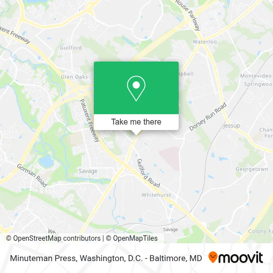 Minuteman Press map
