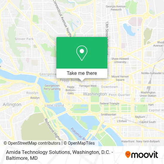 Amida Technology Solutions map