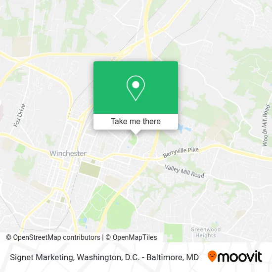 Signet Marketing map