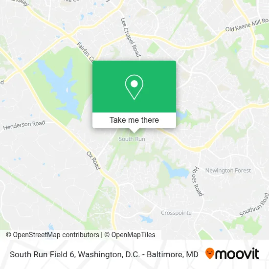 South Run Field 6 map