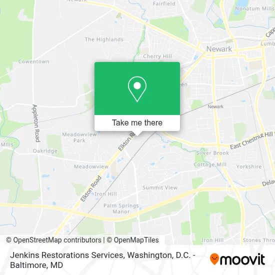 Jenkins Restorations Services map