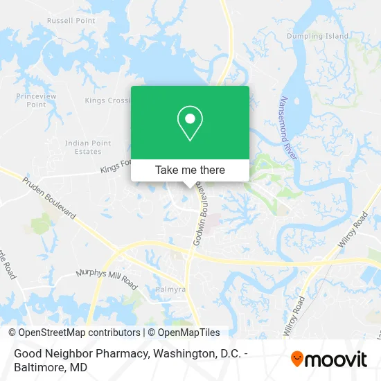 Good Neighbor Pharmacy map