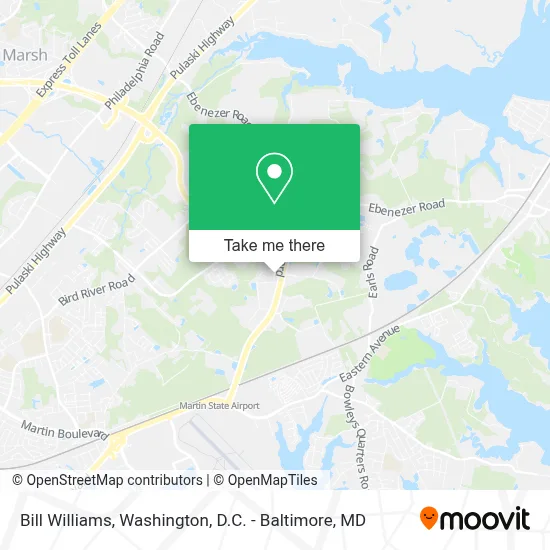 Bill Williams map