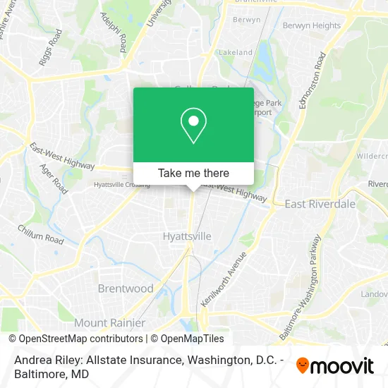 Andrea Riley: Allstate Insurance map