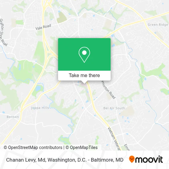 Chanan Levy, Md map
