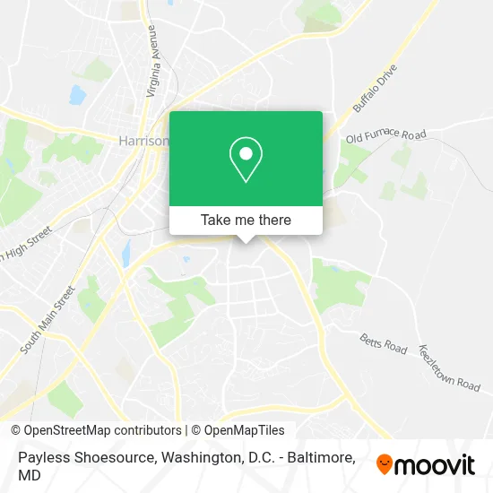 Payless Shoesource map
