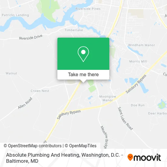 Absolute Plumbing And Heating map