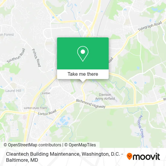 Cleantech Building Maintenance map