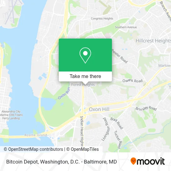 Bitcoin Depot map