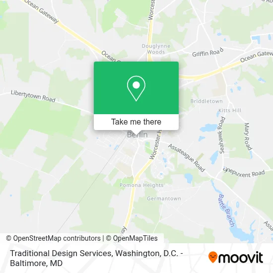 Traditional Design Services map