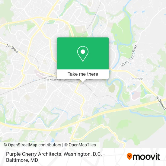 Purple Cherry Architects map