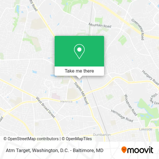 Atm Target map