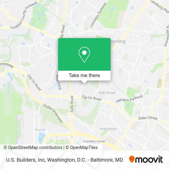 U.S. Builders, Inc map