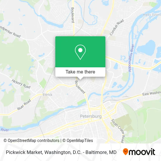 Pickwick Market map
