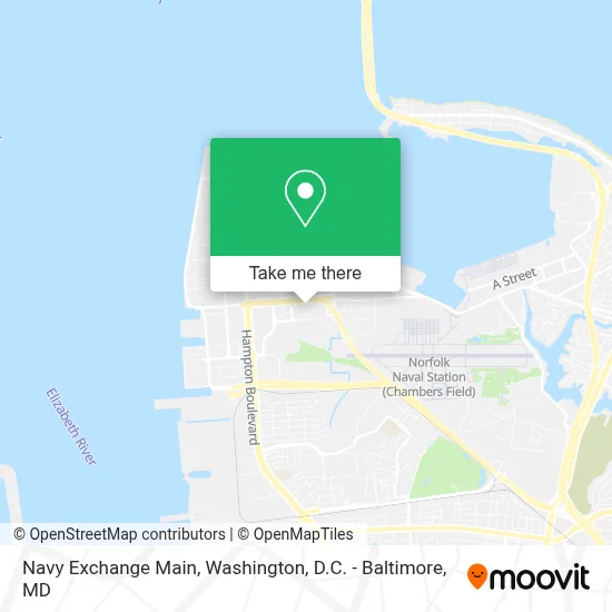 Navy Exchange Main map