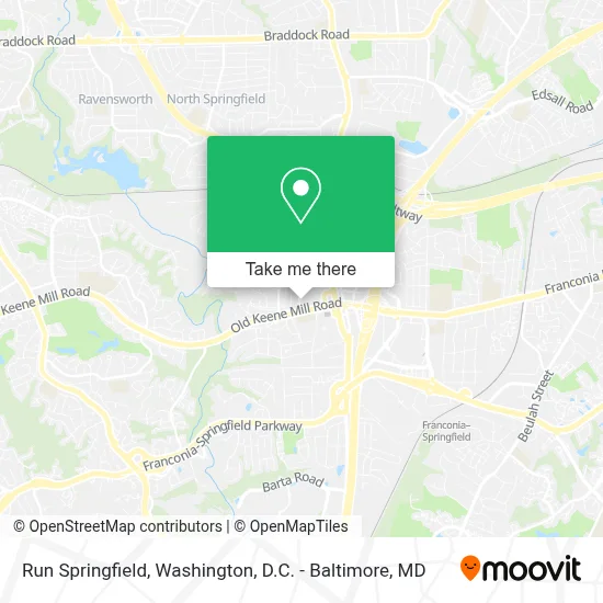 Run Springfield map