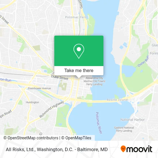 All Risks, Ltd. map