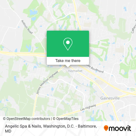 Angelic Spa & Nails map
