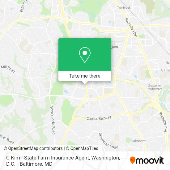 C Kim - State Farm Insurance Agent map